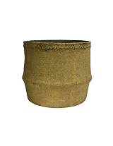 Κασπώ κεραμ.light rattan καφέ χρ.Φ38Χ31