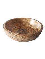 Πιατέλα mango  καφέ vintage Φ32Η8cm