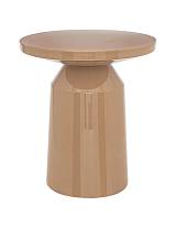 Τραπέζι ατσάλι βοηθητικό καραμελ  Φ38Η44cm