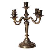 Κηροπήγιο Λουδοβίκου XV 5Κερο Μπρούτζινο 203BR