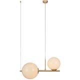 PENDANT LIGHT 2XE27 GOLD