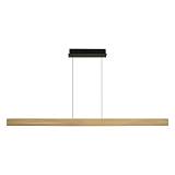 PENDANT LED LINE LIGHT 46W 3000K TRIAC BRUSHED GOLD -ALUMINIUM - BLACK METAL