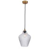 PENDANT LIGHT 1XE27 CLEAR CLASS