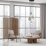 PENDANT LIGHT 5XG9 MAX 5W METAL-GLASS, CLEAR-FROST WHITE-SMOKED