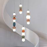 INTERMIDDIATE OPAL GLASS LED 15W D:200MM FOR PLUG & PLAY MODULAR SYSTEM