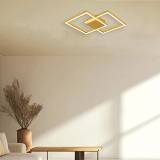 CEILING LIGHT 28W 3000K  ALUMINUM&ACRYLIC GOLD