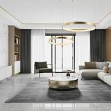 PENDANT LIGHT 53W 3000K ALUMINIUM-ACRYLIC   BRUSHED GOLD MATT