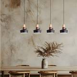 PENDANT LIGHT 4XE27 MAX 40W BLACK