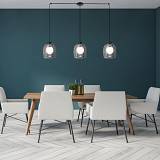 LINE LIGHT 3XG9 OPAL GLASS SANDY BLACK