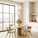 PENDANT LIGHT E27 MAX 40W OPAL GLASS