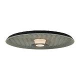 CEILING LED LIGHT 13W ACOUSTIC LIGHT GREY - BLACK