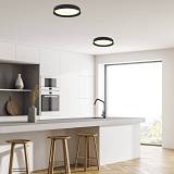 LED CEILING LIGHT 20W 3000K BLACK