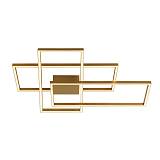 CEILING LIGHT 52W 3000K ALUMINIUM&ACRYLIC GOLD MATT