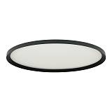 CEILING LED LIGHT 84W 2700K-3200K-4000K DALI SANDY BLACK - METAL - ALUMINIUM - MICROPRISMATIC DIFFUSER