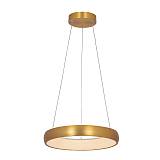 PENDANT LIGHT 32W 3000K, ALUMINUM & ACRYLIC  BRASH ANTIQUE GOLD