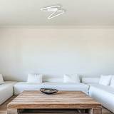 CEILING LIGHT 45W 3000K ALUMINUM&SILICON SANDY WHITE