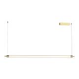PENDANT LED LINE LIGHT 33W 3000K TRIAC BRUSHED GOLD