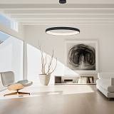 PENDANT LIGHT 60W 3000K  ALUMINUM & ACRYLIC   SANDY BLACK