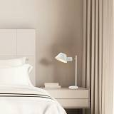 TABLE LAMP E27 MAX 25W IRON   WHITE -GOLD COLOR  ON/OFF SWITCH