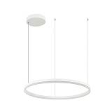 LED PENDANT LIGHT 57W 3000K  ALUMINUM  & ACRYLIC WHITE