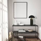 TABLE LIGHT 2XE27 MAX 40W CERAMIC BLACK