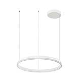LED PENDANT LIGHT 43W 3000K ALUMINIUM  & ACRYLIC WHITE