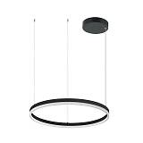LED PENDANT LIGHT  43W 3000K  ALUMINIUM  & ACRYLIC BLACK