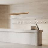 PENDANT LED LIGHT 22W 3000K-4000K-5700K BRUSHED GOLD MOVABLE LIGHT DEFLECTORS