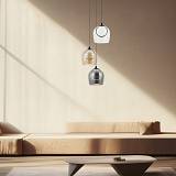 PENDANT LED LIGHT 18W 3000K METAL-GLASS