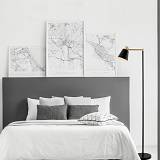 FLOOR LAMP E27 MAX 25W IRON BLACK -GOLD CLASS  ON/OFF SWITCH