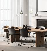 LINE LIGHT 5ΧG9 MAX 5W METAL-GLASS, CLEAR-FROST WHITE-SMOKED