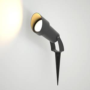 it-Lighting Shafer 1xGU10 Outdoor Spike Light Anthracite D:27cmx18cm (80600144)