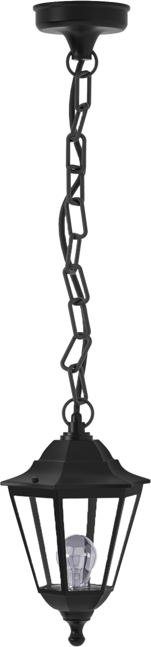 it-Lighting Redfish 1xE27 Outdoor Pendant Light Black D:137cmx21.5cm (80300114)