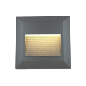 it-Lighting Salmon LED 2W 3CCT Outdoor Wall Lamp Anthracite CCT D:12.4cmx12.4cm (80201840)