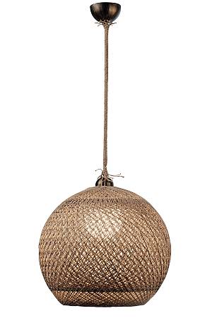 Φωτιστικό μονόφωτο μπάλα σχοινί Ε27 Φ40