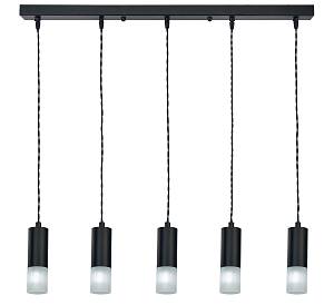 Φωτιστικό πολύφωτο 5φ αλουμίνιο/plexi G9