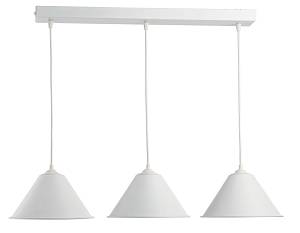 Φωτιστικό Πολύφωτο 3φ Αλουμίνιο λευκό Ε27