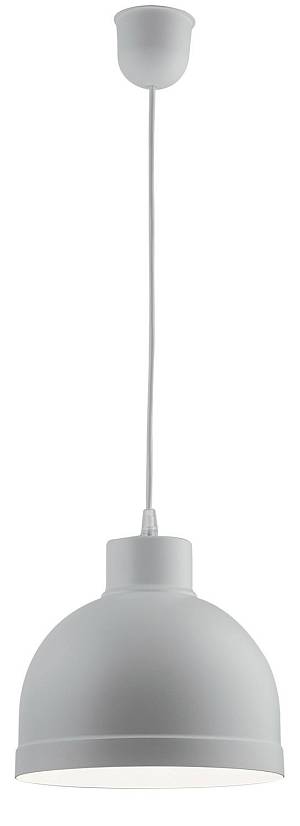 Φωτιστικό μονόφωτο αλουμίνιο λευκό Ε27 Φ23