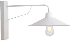 Απλίκα μεταλλική λευκή Ε27