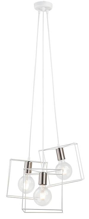 Φωτιστικό Πολύφωτο 3φ Μέταλλο λευκό Ε27