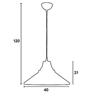 Φωτιστικό μονόφωτο αλουμίνιο sapphire/πατίνα χρυσή Ε27 Φ40