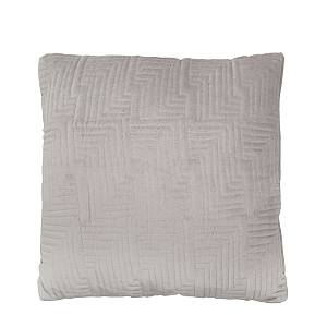 SILVER Z ΔΙΑΚΟΣΜΗΤΙΚΟ ΜΑΞΙΛΑΡΙ ΥΦΑΣΜΑ ΓΚΡΙ 50x50xH10cm