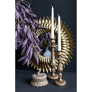 PEACOCK ΚΗΡΟΠΗΓΙΟ POLYRESIN ΧΡΥΣΟ ΑΝΤΙΚΕ 8,8x0,88xH25,2cm