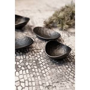 CURVE ΜΠΩΛ ΑΛΟΥΜΙΝΙΟ ΜΑΥΡΟ 16x15,5xH7,5cm