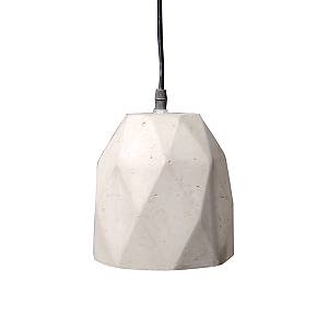 ALBA ΦΩΤΙΣΤΙΚΟ ΟΡΟΦΗΣ ΤΣΙΜΕΝΤΟ ΓΚΡΙ D15xH16cm