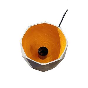 ALBA ΦΩΤΙΣΤΙΚΟ ΟΡΟΦΗΣ ΤΣΙΜΕΝΤΟ ΓΚΡΙ D15xH16cm