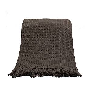 PIQUE ΡΙΧΤΑΡΙ ΒΑΜΒΑΚΙ POLYESTER ΚΑΦΕ 180x240cm