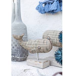 JE VEUX DECO ΦΑΛΑΙΝΑ POLYRESIN ΚΑΦΕ 34,5x16,5xH27cm