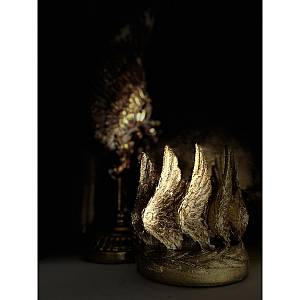 VOLE ΚΗΡΟΠΗΓΙΟ POLYRESIN ΧΡΥΣΟ 15x15xH18,3cm