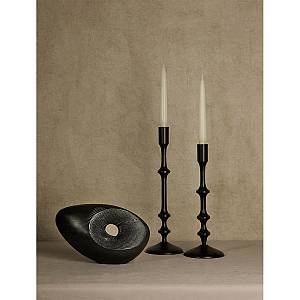 NIO ΚΗΡΟΠΗΓΙΟ ΑΛΟΥΜΙΝΙΟ ΜΑΥΡΟ D13xH34cm